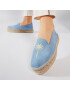 Manebi Espadrile Slippers D G 6.5 D0 Modra - Pepit.si