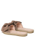 Manebi Espadrile Suede Sandals With Bow W 1.9 J0 Rjava - Pepit.si