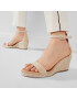 Manebi Espadrile Wedge Sandals M 1.1 Wg Bež - Pepit.si