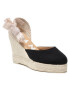 Manebi Espadrile Wedge Valenciana O 4.9 Črna - Pepit.si