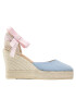 Manebi Espadrile Wedge Valenciana R 0.5 WV Modra - Pepit.si