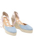 Manebi Espadrile Wedge Valenciana R 0.5 WV Modra - Pepit.si