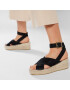 Manebi Espadrile Wedges W Belt K 1.0 Wb Črna - Pepit.si