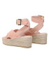 Manebi Espadrile Wedges W Belt W 1.4 Wb Roza - Pepit.si