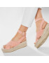 Manebi Espadrile Wedges W Belt W 1.4 Wb Roza - Pepit.si