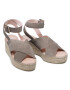 Manebi Espadrile Wedges W Belt W 1.9 Wb Siva - Pepit.si