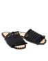 Manebi Natikači Leather Sandal S 4.7 Y0 Črna - Pepit.si