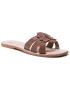 Manebi Natikači Leather Sandals S 5.1 Y0 Rjava - Pepit.si