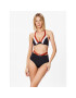 Max Mara Beachwear Gornji del bikini Abigail 2338211738 Črna - Pepit.si