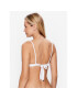 Max Mara Beachwear Gornji del bikini Astra 233821013 Bela - Pepit.si