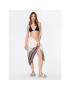 Max Mara Beachwear Pareo Caro 23369103 Bež - Pepit.si