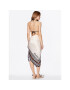 Max Mara Beachwear Pareo Caro 23369103 Bež - Pepit.si