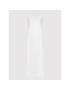 Max Mara Beachwear Poletna obleka Volante 32210128 Bela Regular Fit - Pepit.si