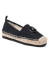 MICHAEL Michael Kors Espadrile Lenny Espadrille 40S1LNFP2D Črna - Pepit.si