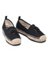 MICHAEL Michael Kors Espadrile Lenny Espadrille 40S1LNFP2D Črna - Pepit.si