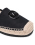 MICHAEL Michael Kors Espadrile Lenny Espadrille 40S1LNFP2D Črna - Pepit.si