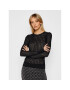 MICHAEL Michael Kors Pulover Crochet Knit MH06PHFBFD Črna Regular Fit - Pepit.si