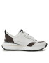 MICHAEL Michael Kors Superge Flynn Trainer 43S3FYFS7D Bela - Pepit.si