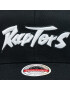 Mitchell & Ness Kapa s šiltom Toronto Raptors 6HSSFH21HW009 Črna - Pepit.si