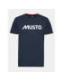 Musto Majica Logo 82451 Mornarsko modra Regular Fit - Pepit.si