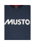 Musto Majica Logo 82451 Mornarsko modra Regular Fit - Pepit.si