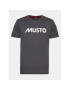 Musto Majica Logo 82451 Siva Regular Fit - Pepit.si