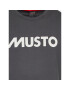 Musto Majica Logo 82451 Siva Regular Fit - Pepit.si