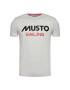 Musto Majica Tee 82020 Siva Regular Fit - Pepit.si