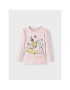 NAME IT Bluza DISNEY 13207654 Roza Regular Fit - Pepit.si