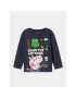 NAME IT Bluza PEPPA PIG Noise 13231079 Mornarsko modra Regular Fit - Pepit.si