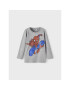 NAME IT Bluza SPIDER-MAN 13210754 Siva Regular Fit - Pepit.si