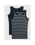 NAME IT Set 2 topov Tank Top 2P 13193164 Mornarsko modra Regular Fit - Pepit.si