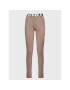 NEBBIA Spodnji del trenirke Iconic 408 Rjava Relaxed Fit - Pepit.si