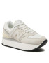 New Balance Superge WL574ZAA Bela - Pepit.si