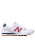 New Balance Superge WL996FPK Bela - Pepit.si