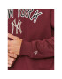 New Era Jopa Large Logo New York Yankess 60416328 Bordo rdeča Regular Fit - Pepit.si