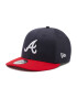 New Era Kapa s šiltom Atlanta Braves MLB OTC 9Fifty 60245396 Črna - Pepit.si