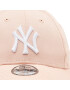 New Era Kapa s šiltom New York Yankees League Essential 60285148 Roza - Pepit.si