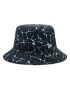 New Era Klobuk Marble Print Bucket Hat 60285236 Črna - Pepit.si