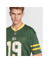 New Era Majica Green Bay Packes 12572540 Zelena Oversize - Pepit.si