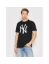 New Era Majica New York Yankees MLB Team Logo 11863697 Črna Regular Fit - Pepit.si