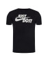 Nike Majica Just Do It Swoosh AR5006 Črna Regular Fit - Pepit.si