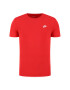 Nike Majica Sportswear Club AR4997 Rdeča Regular Fit - Pepit.si