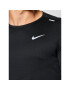 Nike Športna majica Dri-Fit Rise CZ9184 Črna Standard Fit - Pepit.si