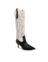 Nine West Kavbojski škornji ZARIYA 909001 Črna - Pepit.si