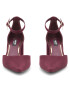 Nine West Nizki čevlji FARIA FF-2377 Bordo rdeča - Pepit.si