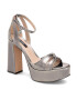 Nine West Sandali AAHIDA ZL23002CC Srebrna - Pepit.si