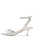 Nine West Sandali FEROZA BYCCC02 Srebrna - Pepit.si