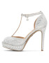 Nine West Sandali NISA SY015-1NW Srebrna - Pepit.si