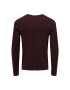 Only & Sons Pulover 22016980 Bordo rdeča Regular Fit - Pepit.si